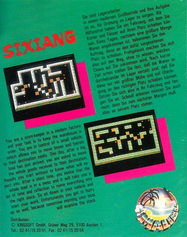 Sixiang box back