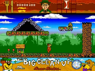 Backdrop artwork for Yogi's Big Clean Up