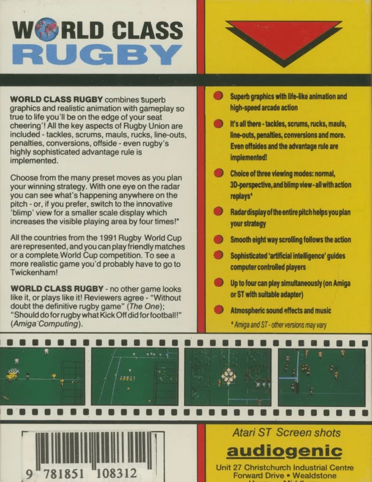 World Class Rugby box back