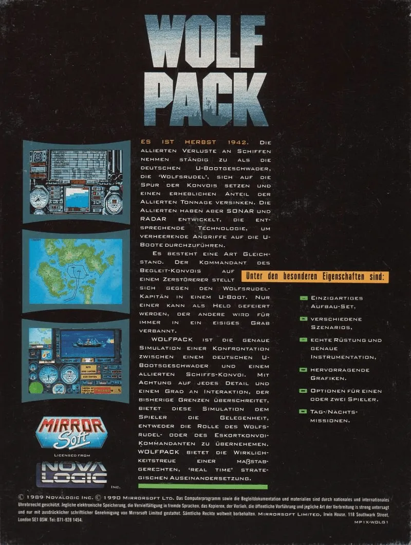 Wolf Pack box back