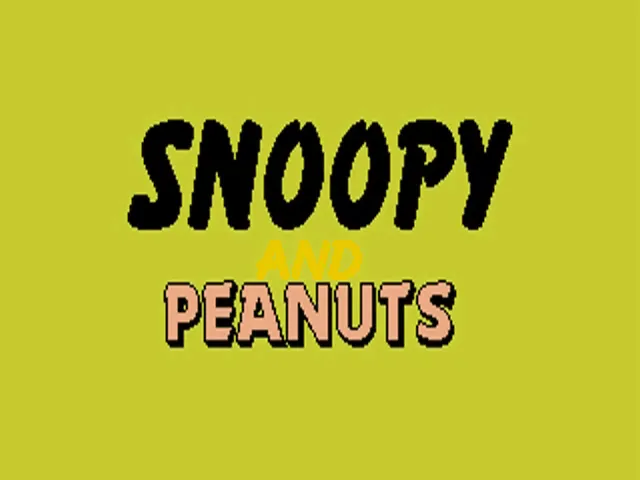Snoopy and Peanuts: The Cool Computer Game screenshot