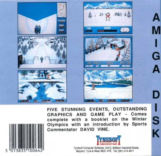 Winter Challenge: World Class Competition box back
