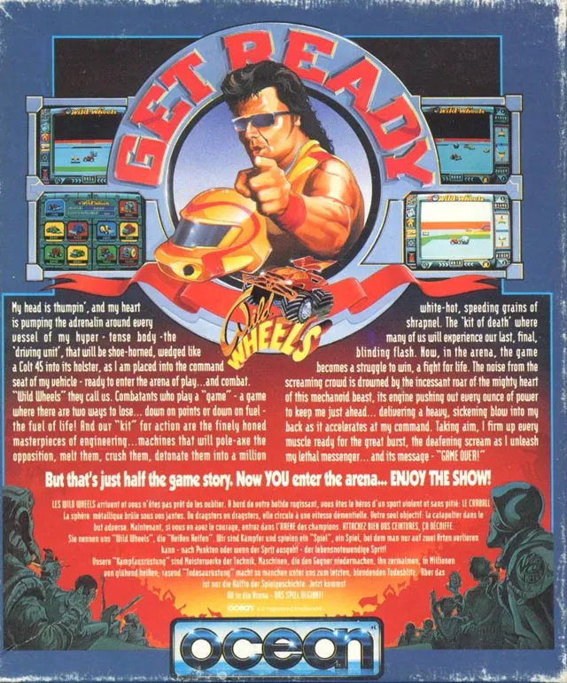 Wild Wheels box back