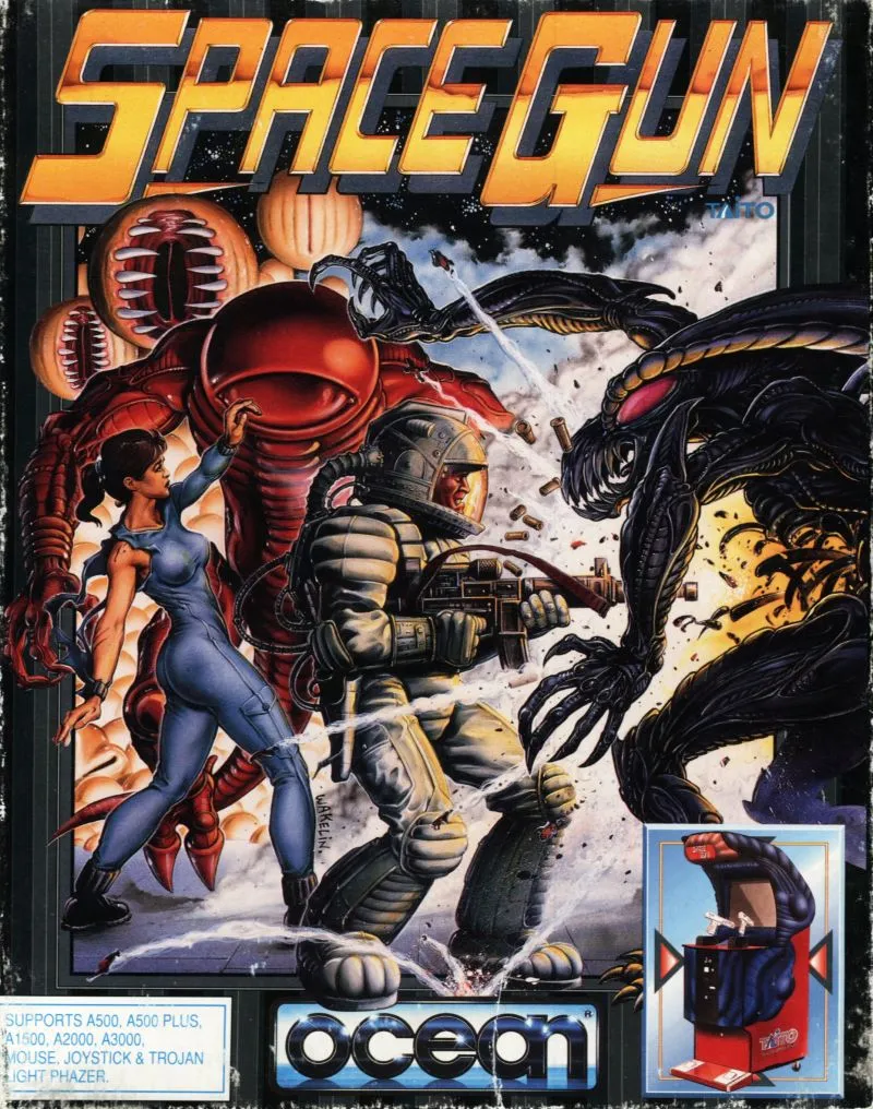 Space Gun box art