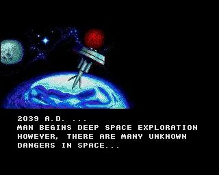 Backdrop artwork for Space Gun
