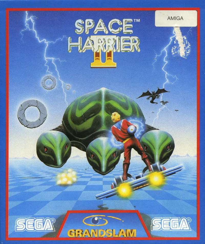 Space Harrier II box art