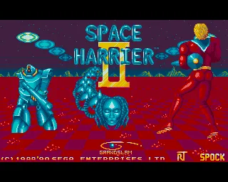 Space Harrier II screenshot