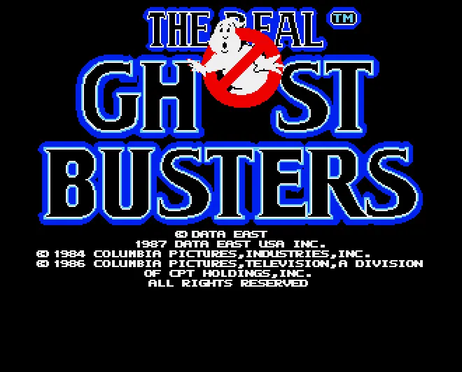 The Real Ghostbusters screenshot