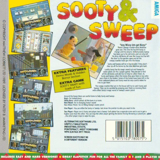 Sooty & Sweep box back