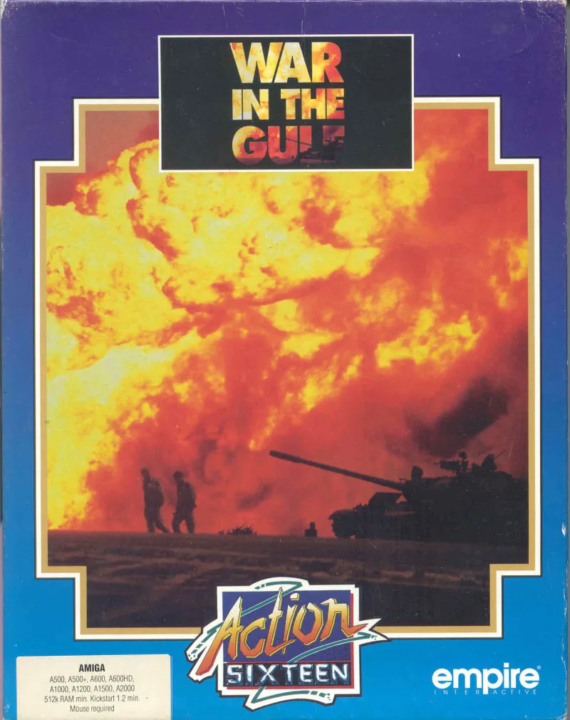 War in the Gulf box art