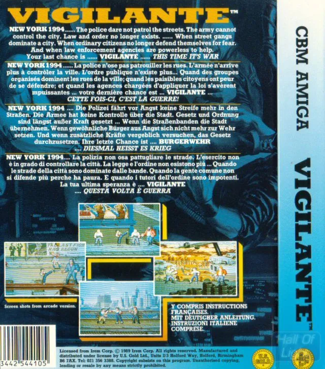 Vigilante box back