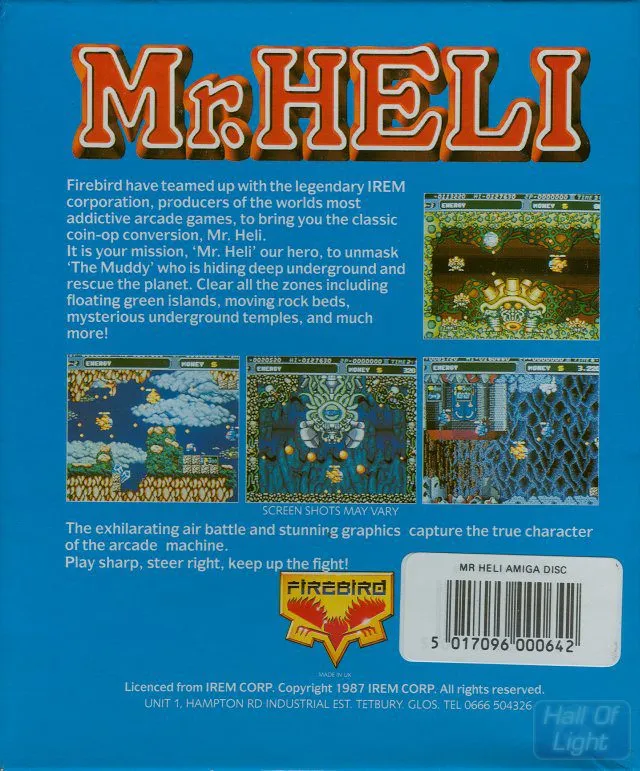 Mr. HELI box back