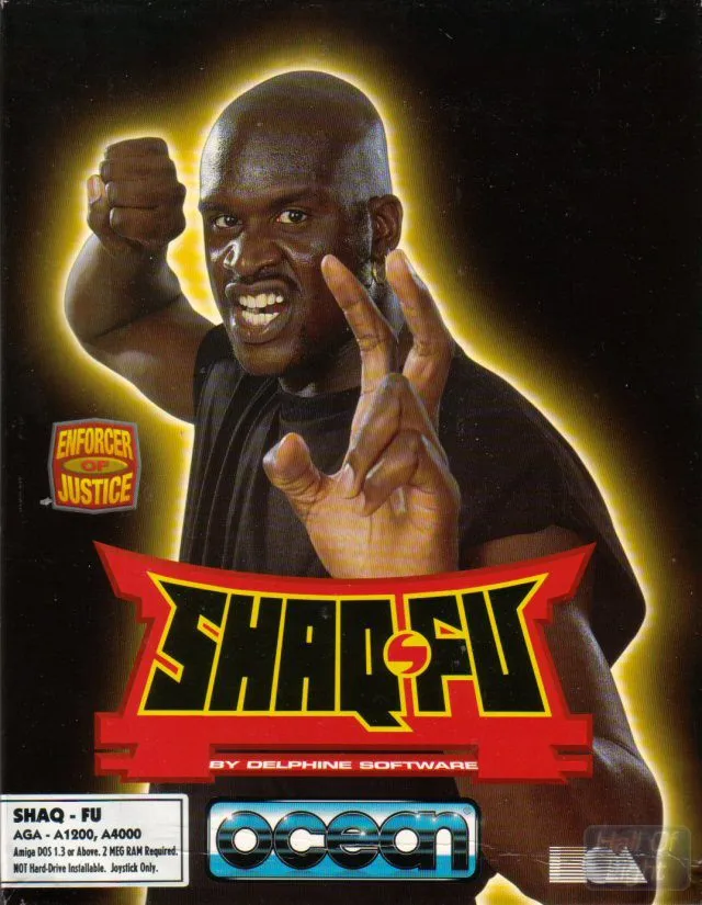 Shaq Fu box art