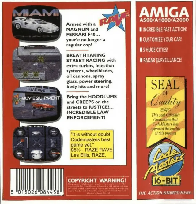 Miami Chase box back