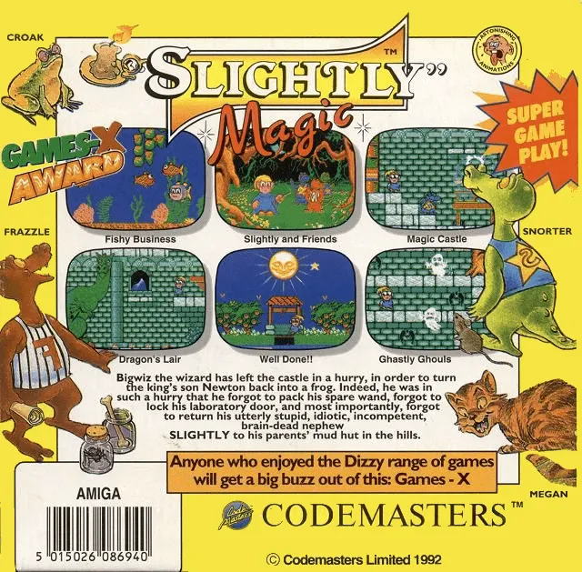 Slightly Magic box back