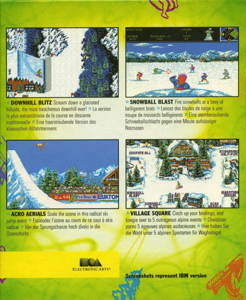 Ski or Die box back