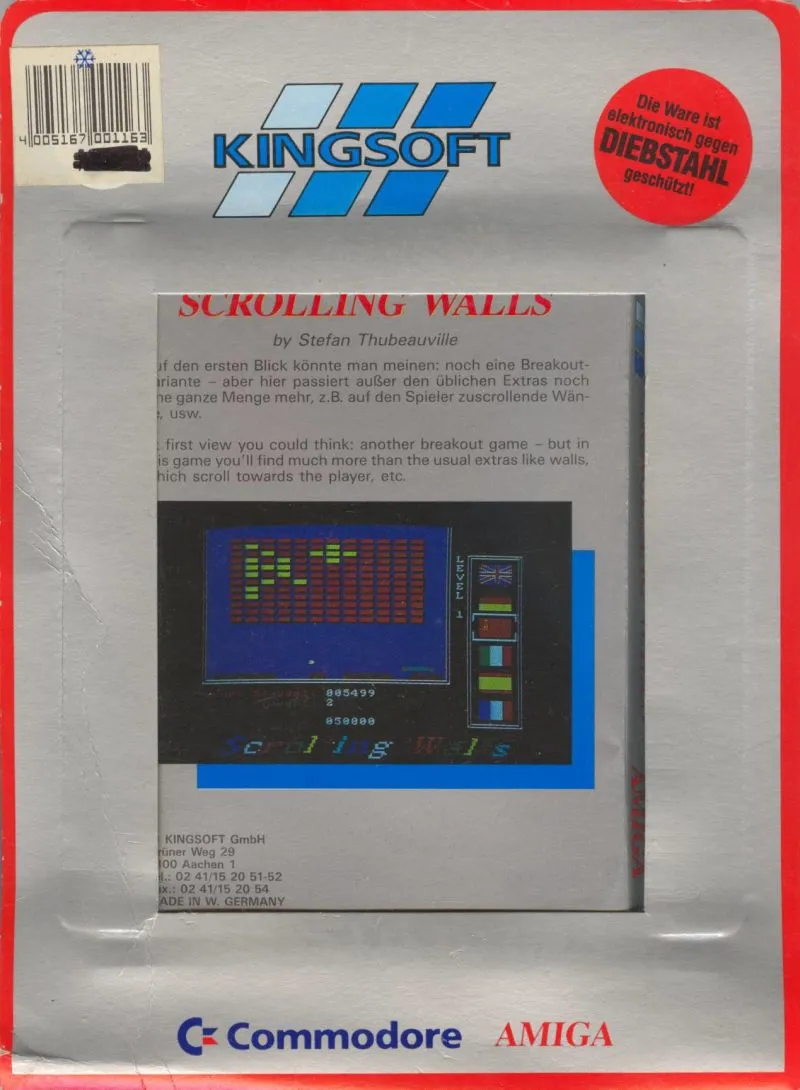 Scrolling Walls box back