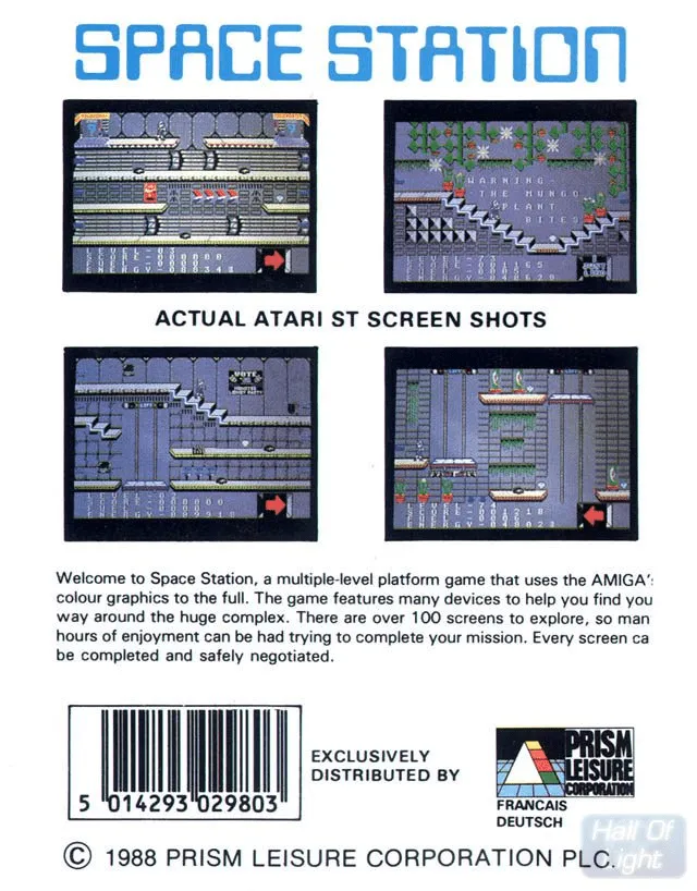 Space Station box back