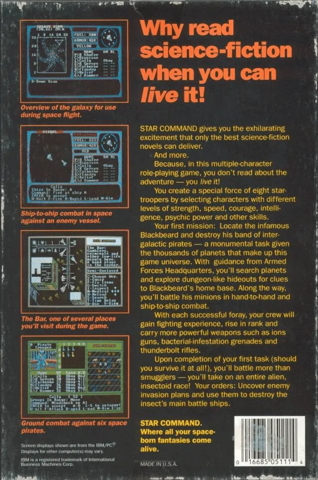 Star Command box back