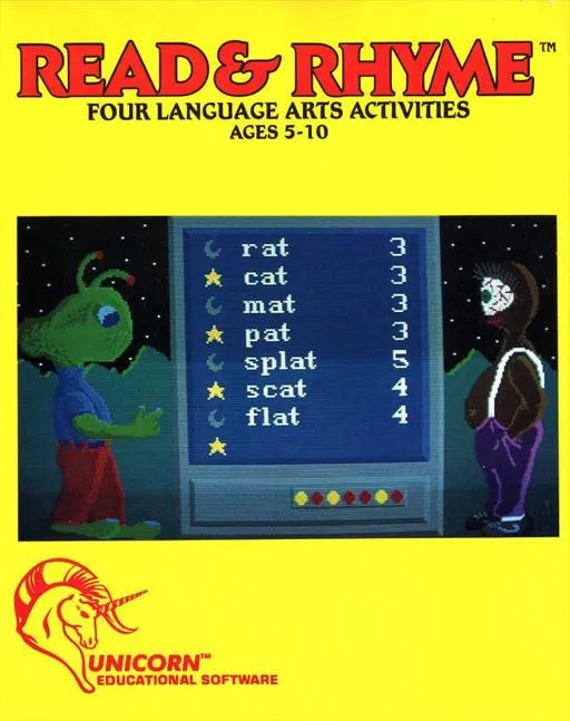 Read & Rhyme box art