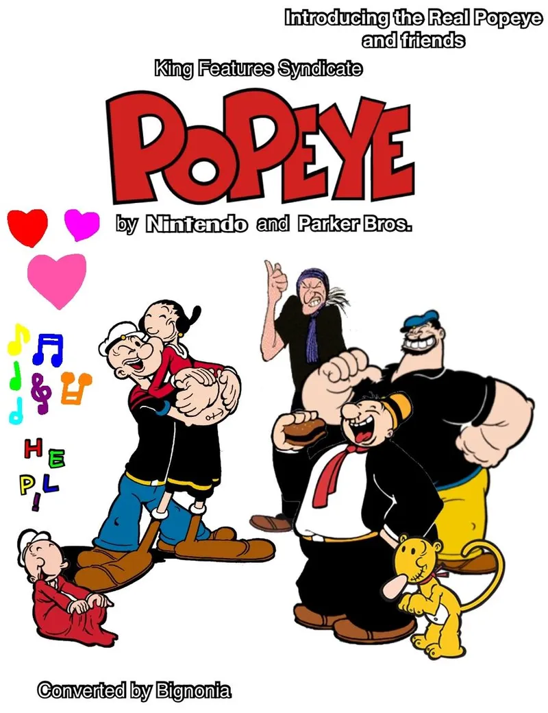 The Real Popeye box art