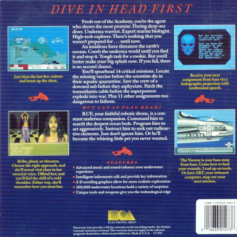 Return to Atlantis box back