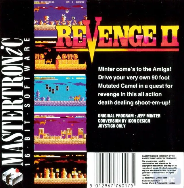 Revenge II box back
