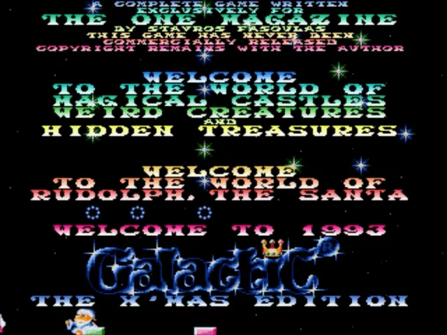 Galactic: The Xmas Edition screenshot