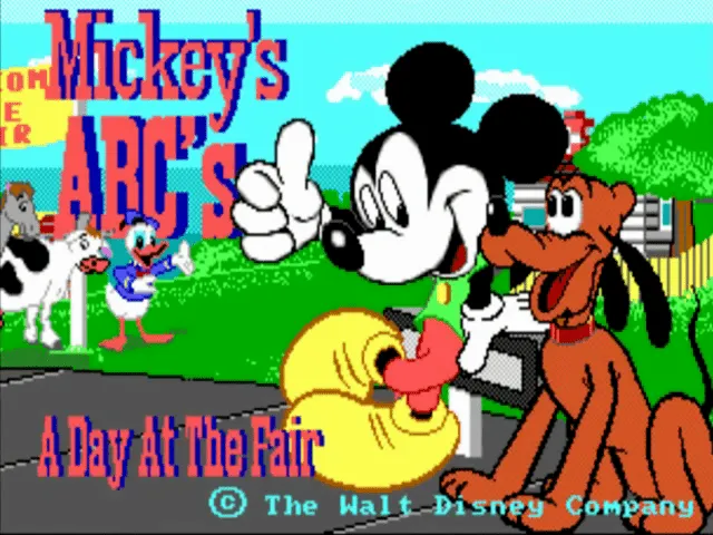 Mickey's ABC's: A Day at the Fair screenshot