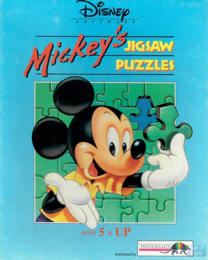 Mickey's Jigsaw Puzzles box art