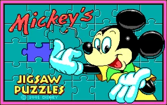 Mickey's Jigsaw Puzzles logo