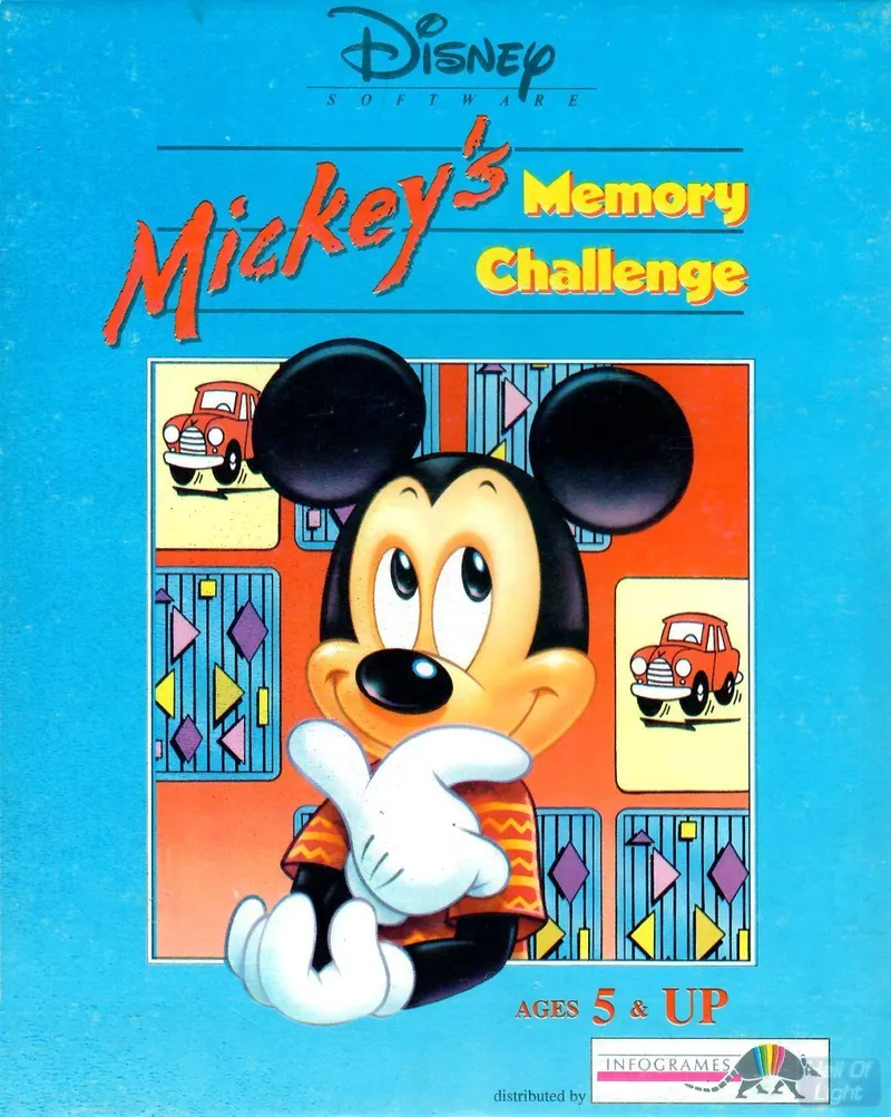 Mickey's Memory Challenge box art