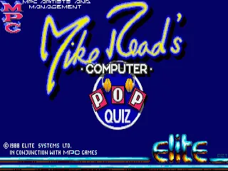 Mike Read's Computer Pop Quiz screenshot