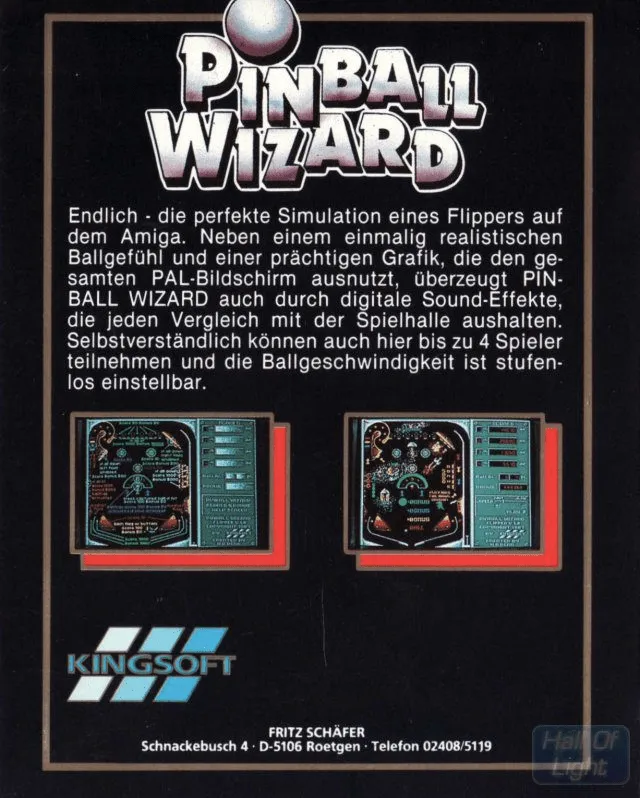 Pinball Wizard box back
