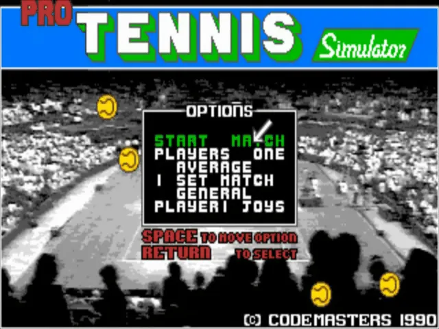 Pro Tennis Simulator screenshot