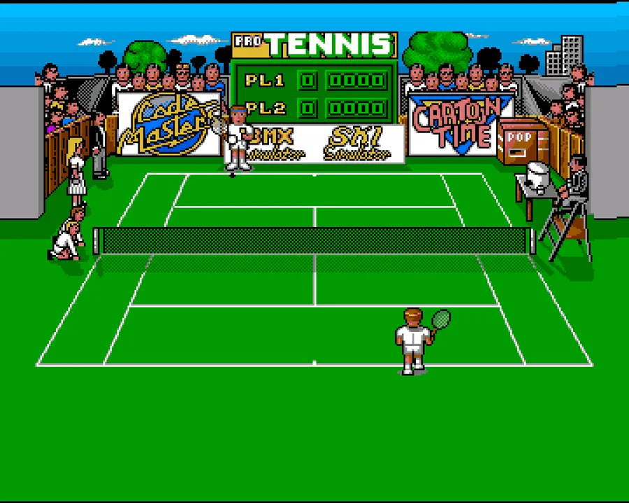 Backdrop artwork for Pro Tennis Simulator