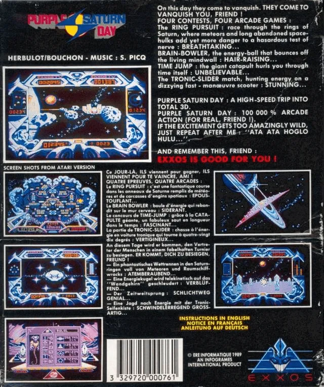 Purple Saturn Day box back