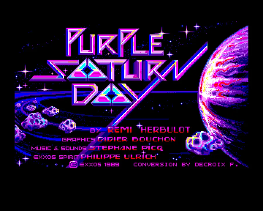 Purple Saturn Day screenshot