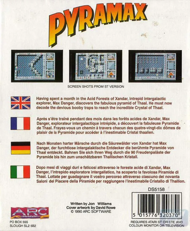 Pyramax box back
