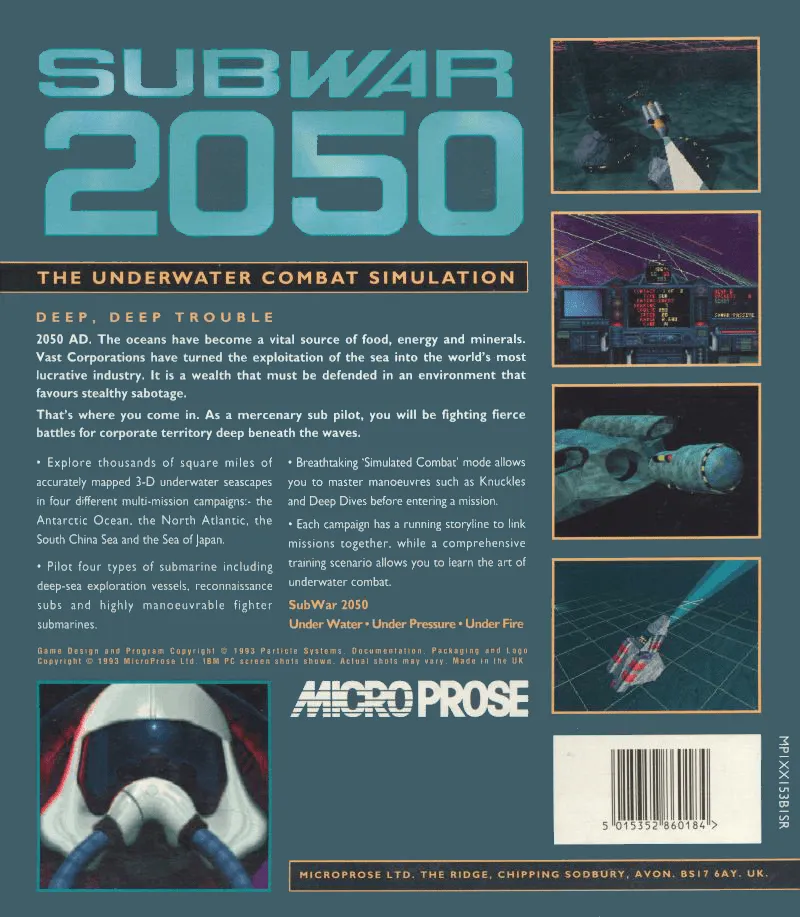 Subwar 2050 box back