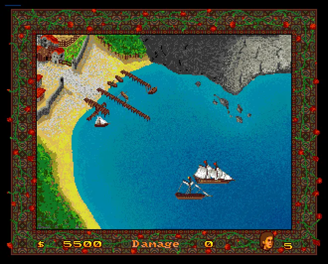 Backdrop artwork for Swords & Galleons