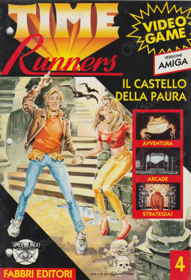 Time Runners 4: The Castle of Fear box art