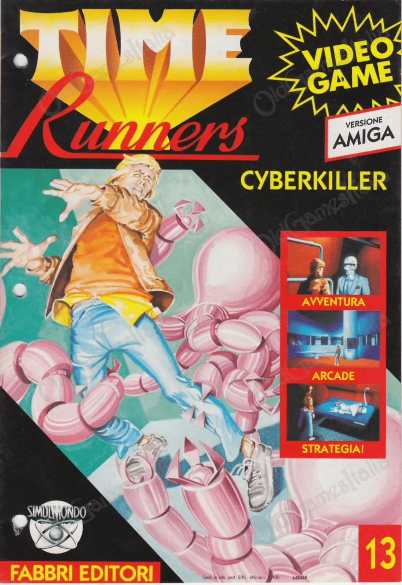 Time Runners 13: Cyberkiller box art
