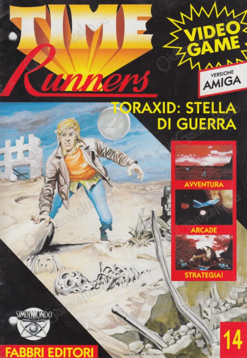 Time Runners 14: Toraxid: War Star box art