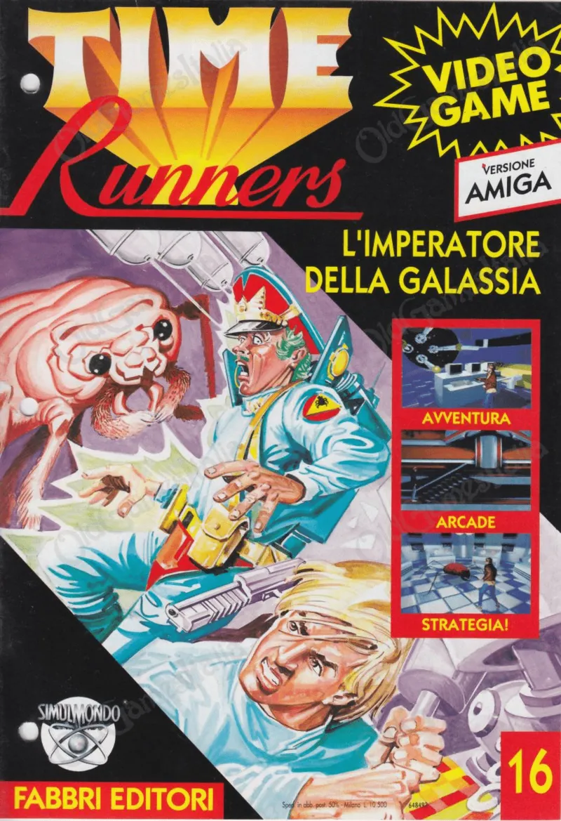 Time Runners 16: The Galaxy Emperor box art