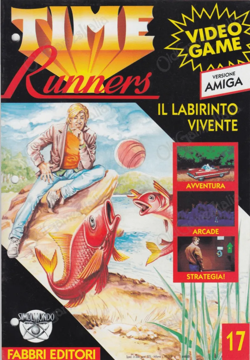 Time Runners 17: The Living Labyrinth box art