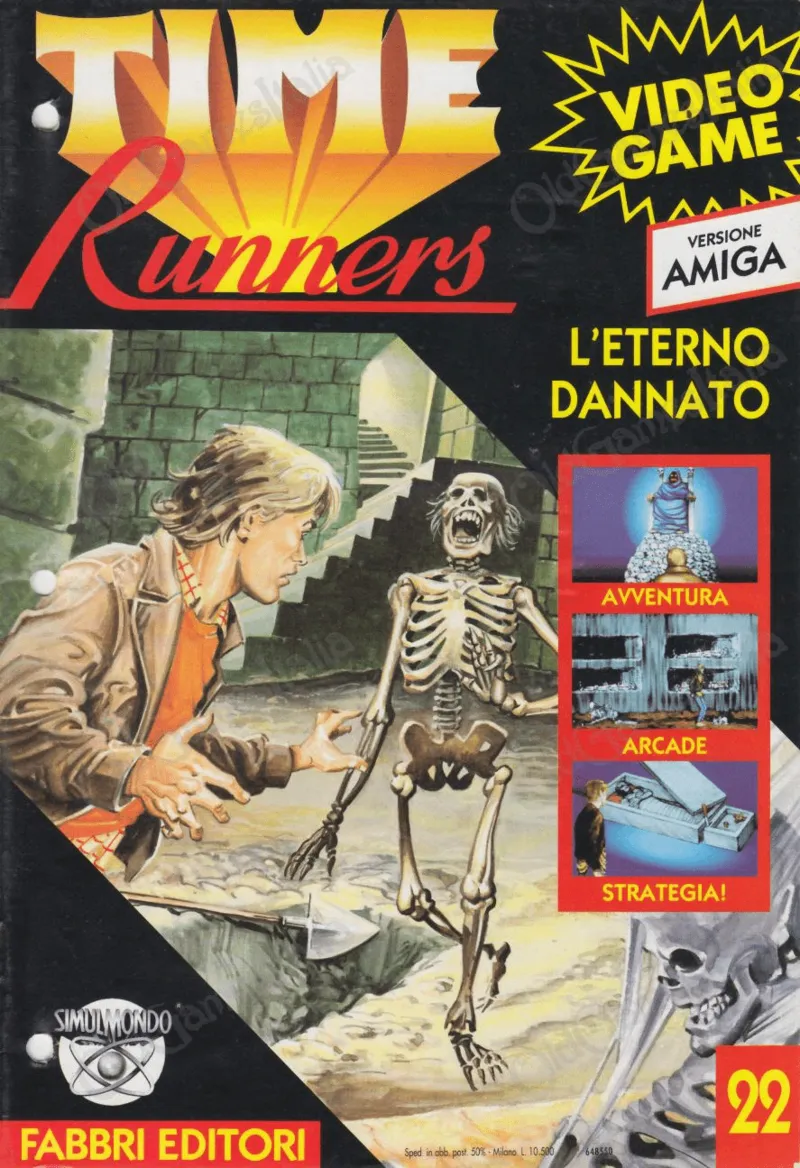 Time Runners 22: The Eternal Damned box art