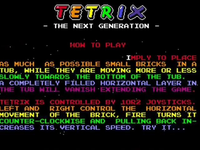 Tetrix screenshot