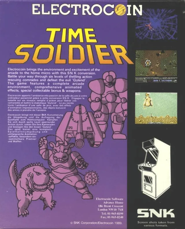 Time Soldier box back