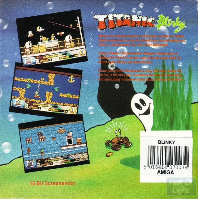 Titanic Blinky box back